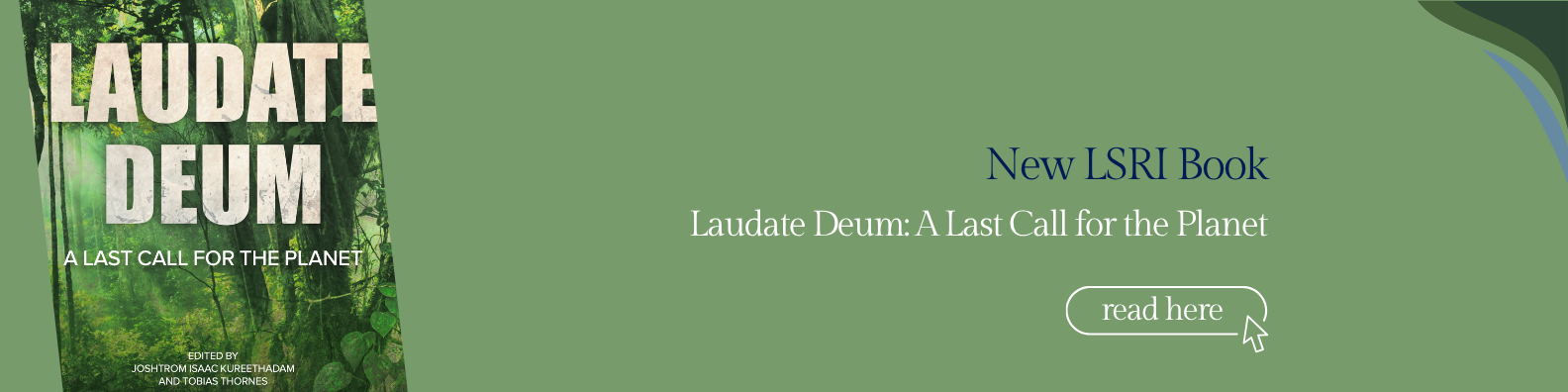 New LSRI Book: Laudate Deum, A Last Call for the Planet